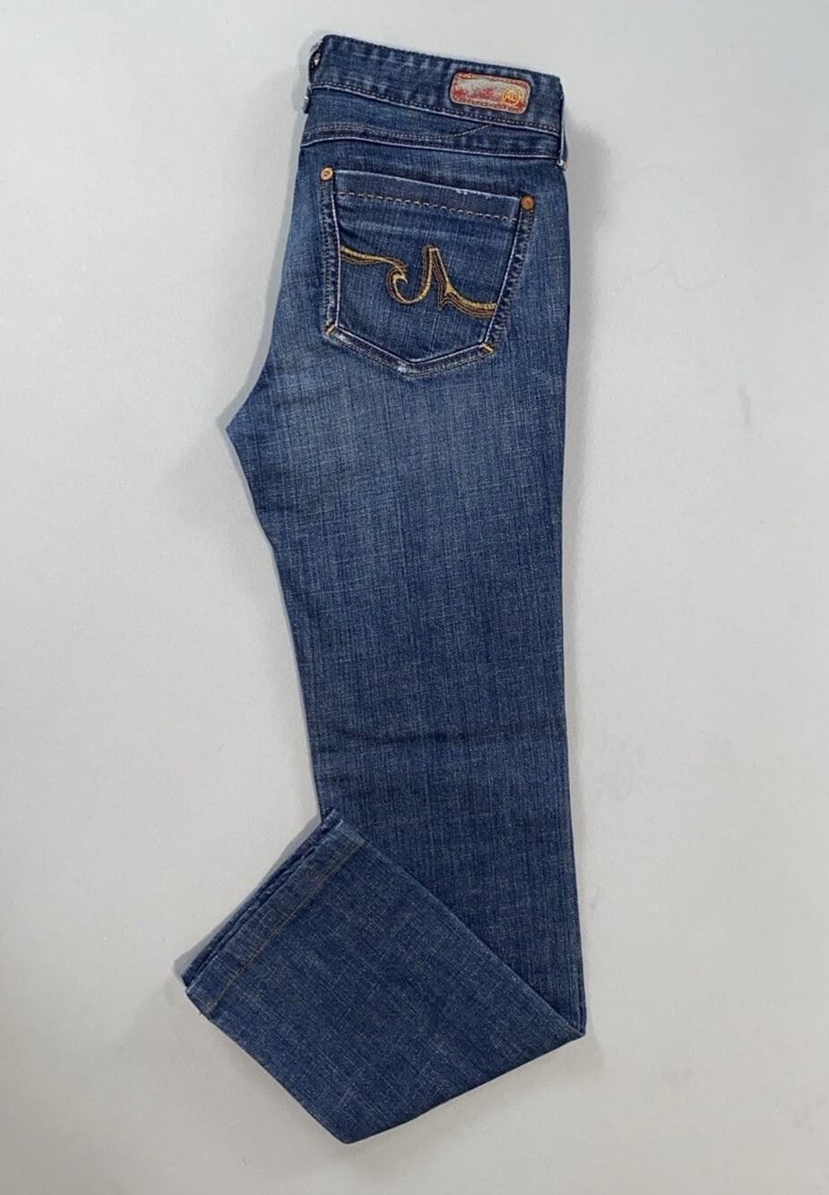 AG The Louise Vintage USA Made Straight Leg Boyfriend Jeans. Women's 27R, GUC!